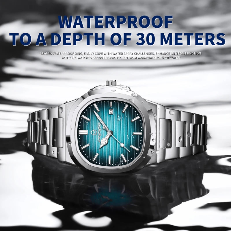 Luxury Military Watch: Waterproof Elegance™