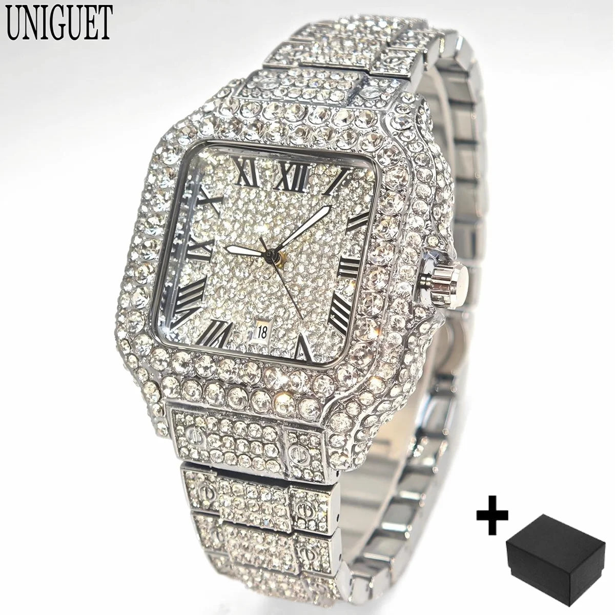 Luxury Iced Square Watch™