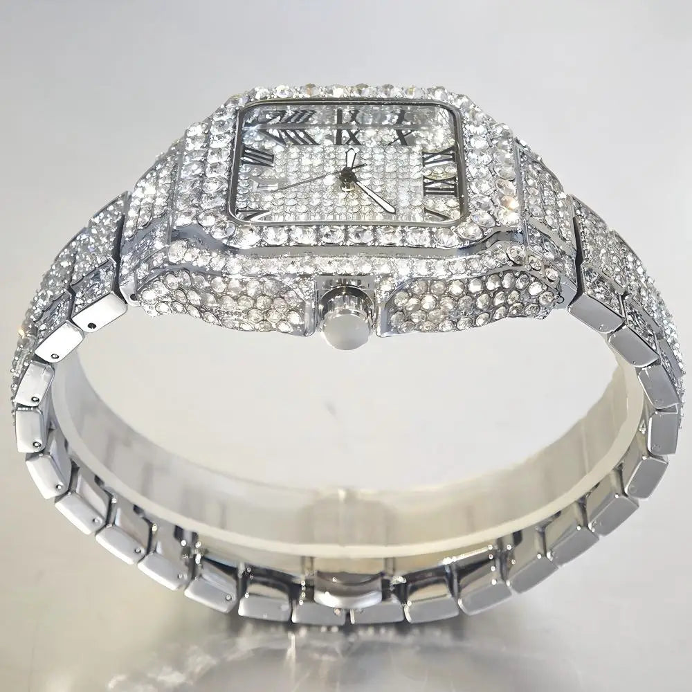 Luxury Iced Square Watch™