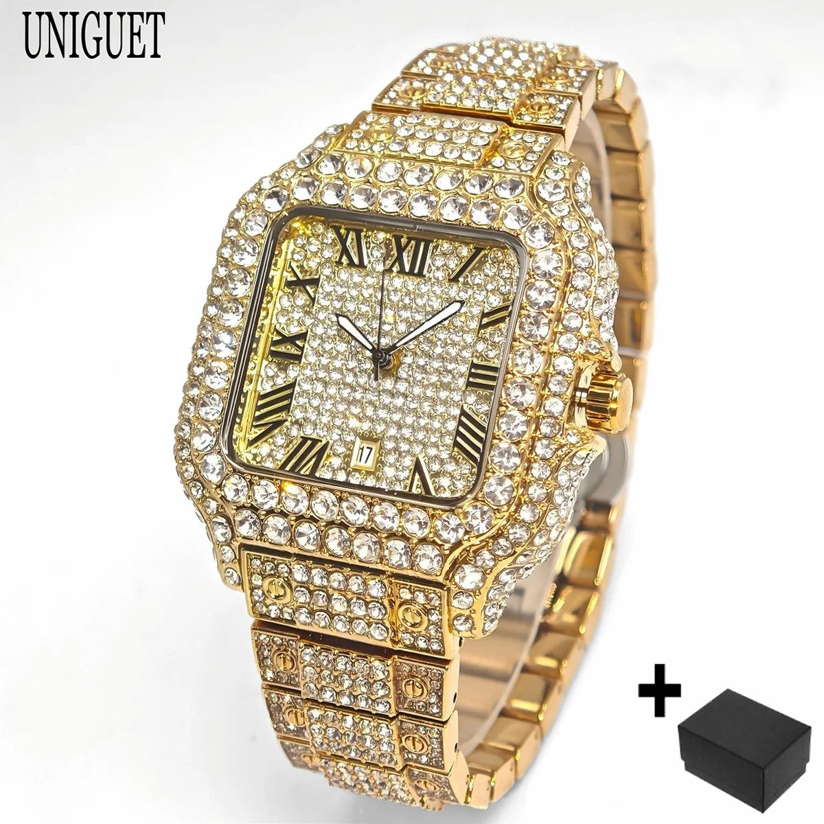 Luxury Iced Square Watch™