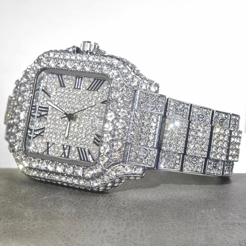 Luxury Iced Square Watch™