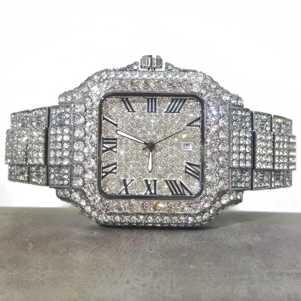 Luxury Iced Square Watch™