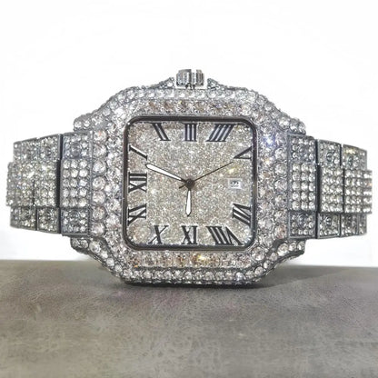 Luxury Iced Square Watch™